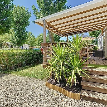Grand Mobil Home 3Chbr 2Sdb Camping La Carabasse Vias Esterno foto