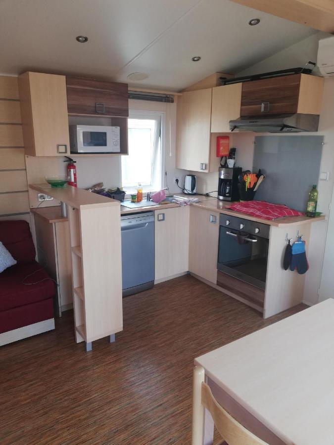 Grand Mobil Home 3Chbr 2Sdb Camping La Carabasse Vias Esterno foto