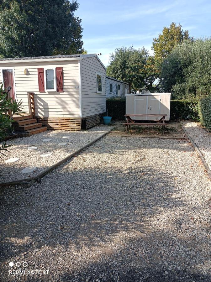 Grand Mobil Home 3Chbr 2Sdb Camping La Carabasse Vias Esterno foto
